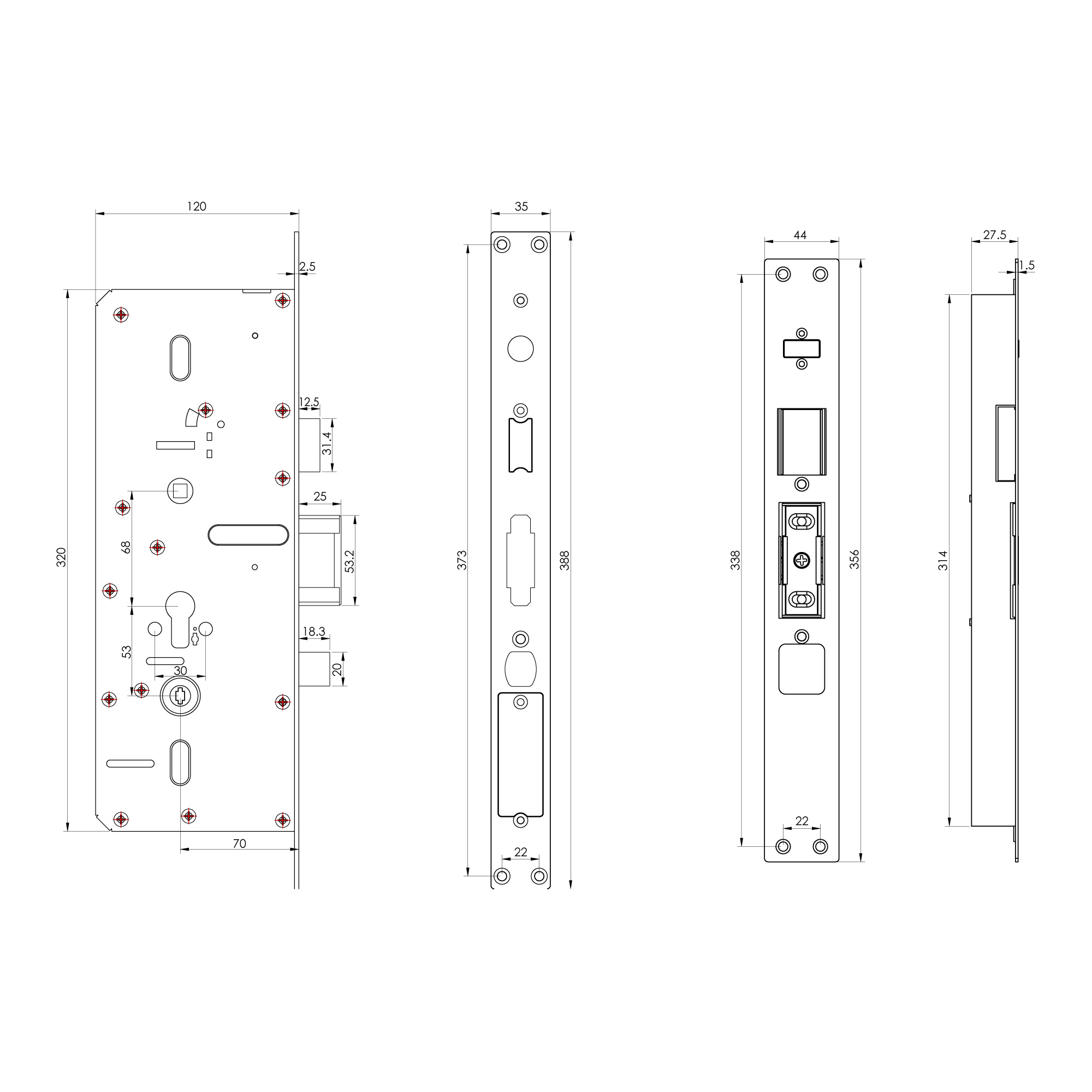 Электронный замок Sanyo D600 Usmart Go DM70 с WiFi, с видеодомофоном, черный