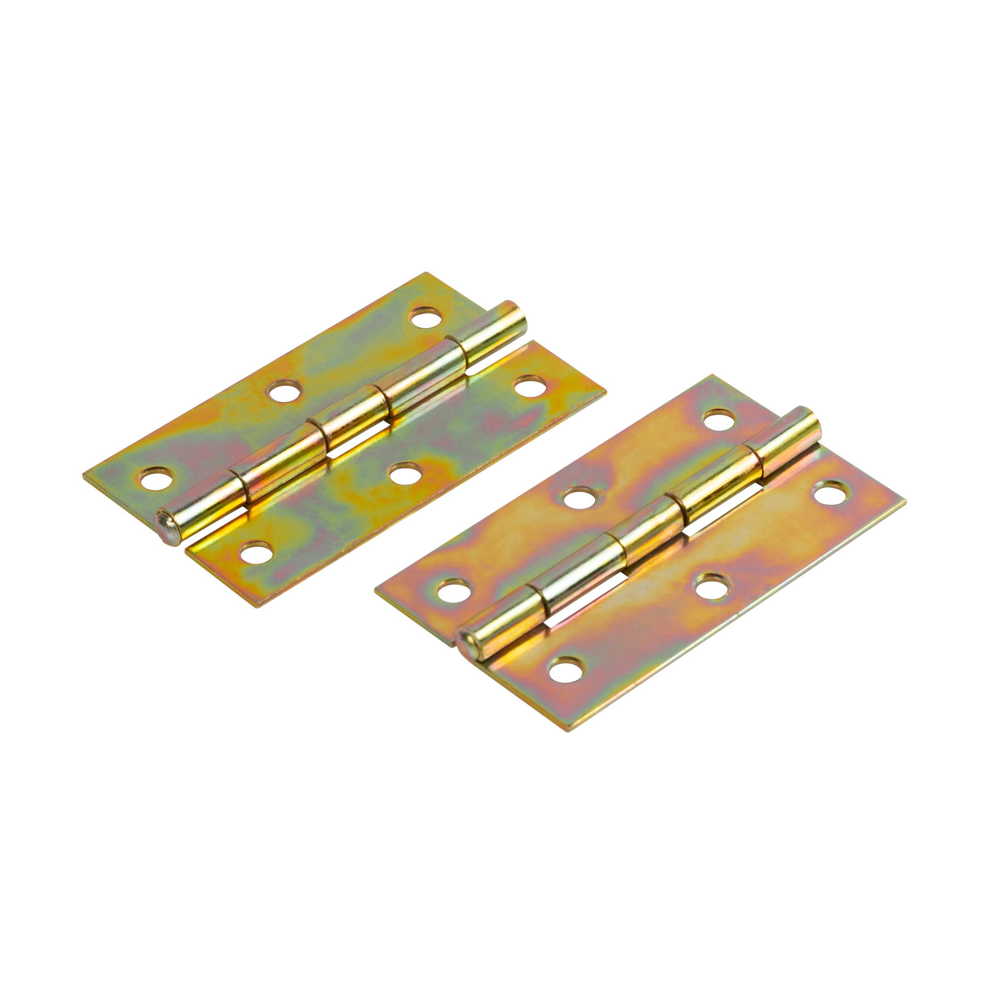 Петля карточная универсальная LM/IN40x75x1,2U YZN желтый цинк (2 шт)