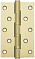 Петля универсальная 5500C (500-C5) 125х75х3 SG Мат золото Box