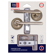 Комплект ручек с защелкой без запирания LM/A SET45R.TL54.POLO/HD ABG-6 бронза