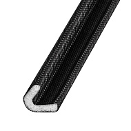 Уплотнитель самоклеящийся ADH/PPU-15x10mm, (ППУ 15х10 мм) BLACK черный 500m