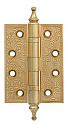 Петля универсальная Castillo CL 500-A4 102x76x3,5 IG Итальянское золото