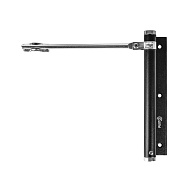 Доводчик дверной пружинный SDC1040 BL 40 кг (черный)