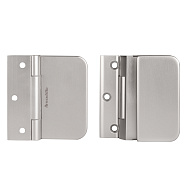 Петля для стеклянной двери Space.GL.H01 (2 шт) AL алюминий 