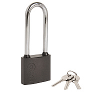 Замок навесной PK-0138 L 3 key англ.ключ. 
