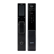 Электронный замок Sanyo D300 Tuya DM70 с WiFi, с распознаванием лиц, черный 