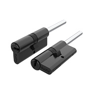 Цилиндровый механизм Z3007Tang80(45+10+25) со штоком BL черный