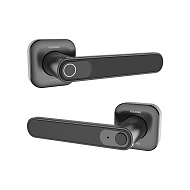 Замок-ручка электронный Kaadas LH01 с отпечатком пальца, черный 