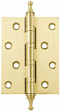 Петля универсальная 4500A (500-A4) 100x75x3 SG Мат золото Box