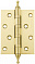 Петля универсальная IN4500UA SG (500-A4) 100x75x3 мат. золото Box