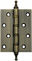 Петля универсальная IN4500UA AВ (500-A4) 100x75x3 бронза Box