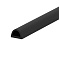 Уплотнитель самоклеящийся ADH/D-21x15mm, BLACK черный 50m