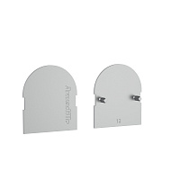 Декоративная накладка для скрытой петли U3D6000 2шт. (DOOR) (12) SC мат. хром